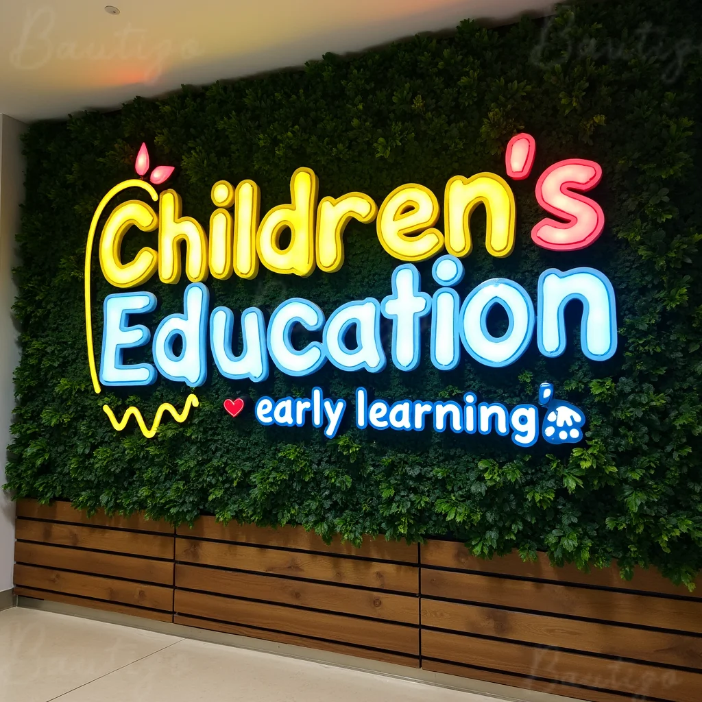 Custom LED Light Up Frontlit 3D Metal Sign For Storefront Business Outdoor Waterproof Illuminated Signage