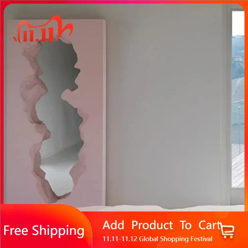 

Дизайнерское зеркало для гостиной, корейское креативное акриловое корейское маленькое зеркало, многофункциональное украшение для спальни Spiegels