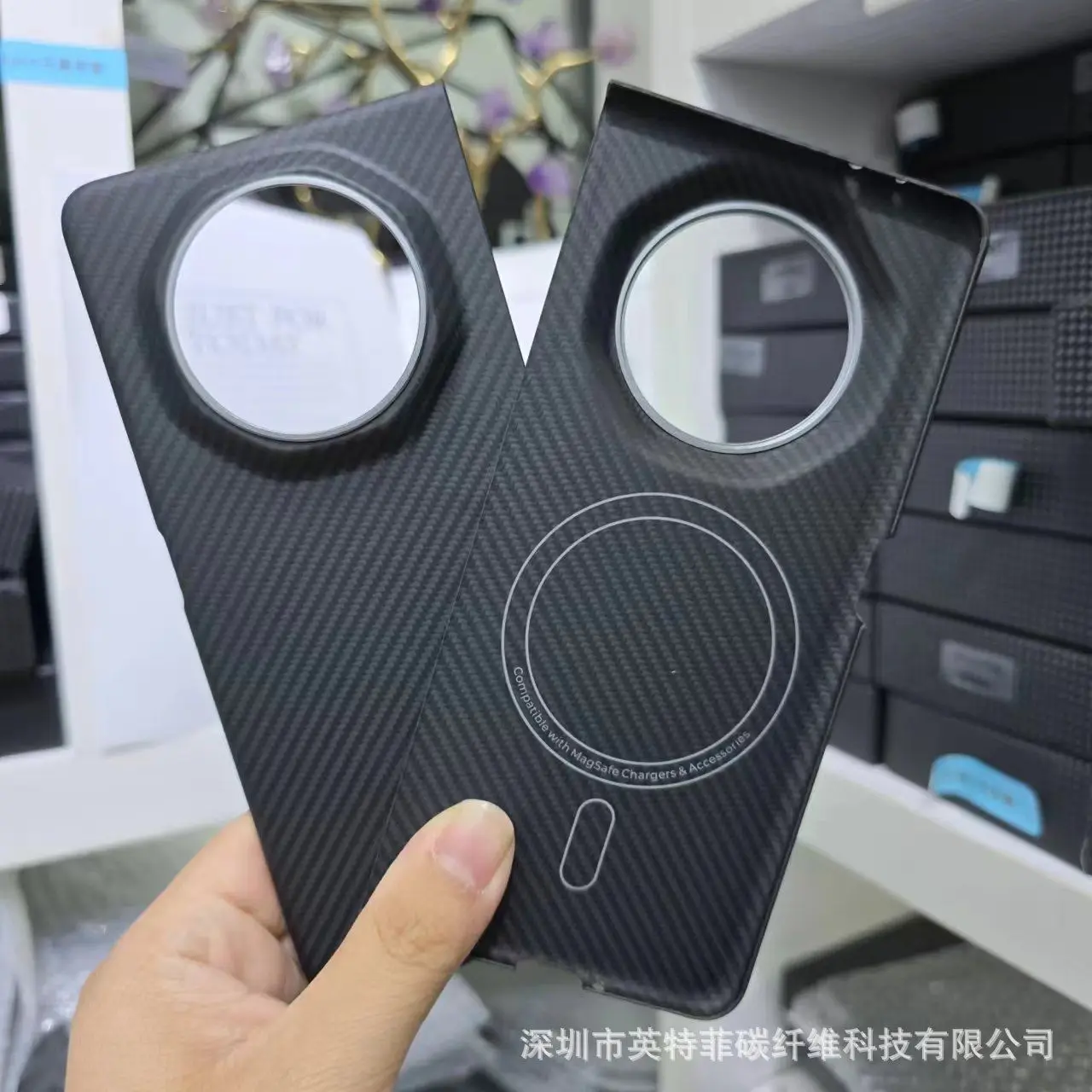 

Подходит для Honor V3, чехол для телефона из кевларового волокна, магнитная присоска Magsafe, противоударный защитный чехол от падения и ударов