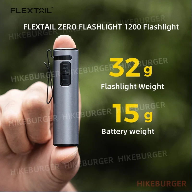 

FLEXTAIL Zero Flashlight Outdoor Ultralight Mini Pocket Lamp Type-C Portable EDC Tools Camping Hiking Light