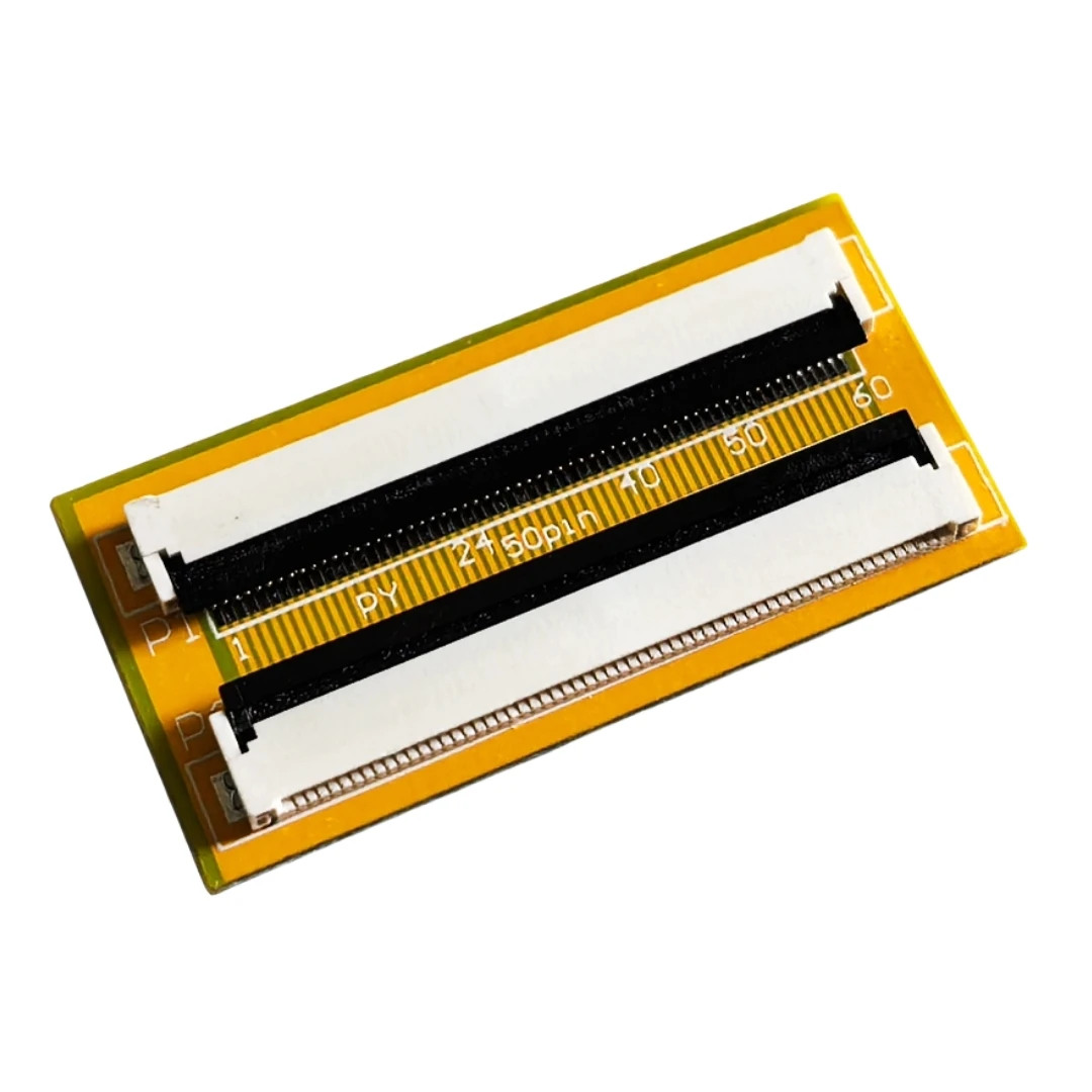 5PCS FFC/FPC flexible flat cable extension board 0.5 turn 0.5MM Weld the front-flip and rear-insert upper and lower contact 60P