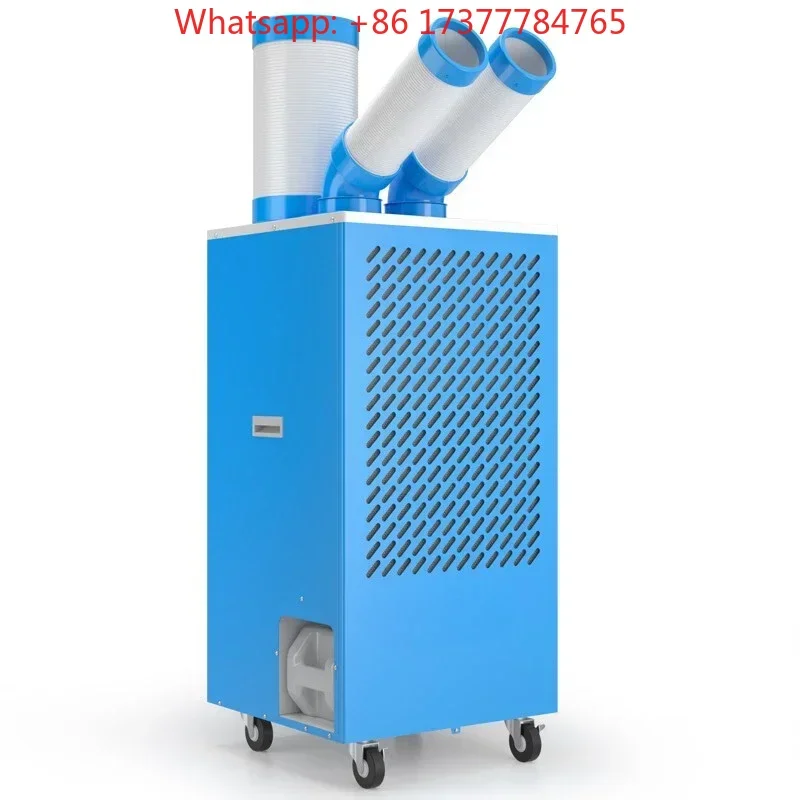 Portable Mobile Spot Cooling Industrial Air Conditioner 1.5 Ton 16000 BTU, Cooling Device For USA Canada Warehouse & Workshop