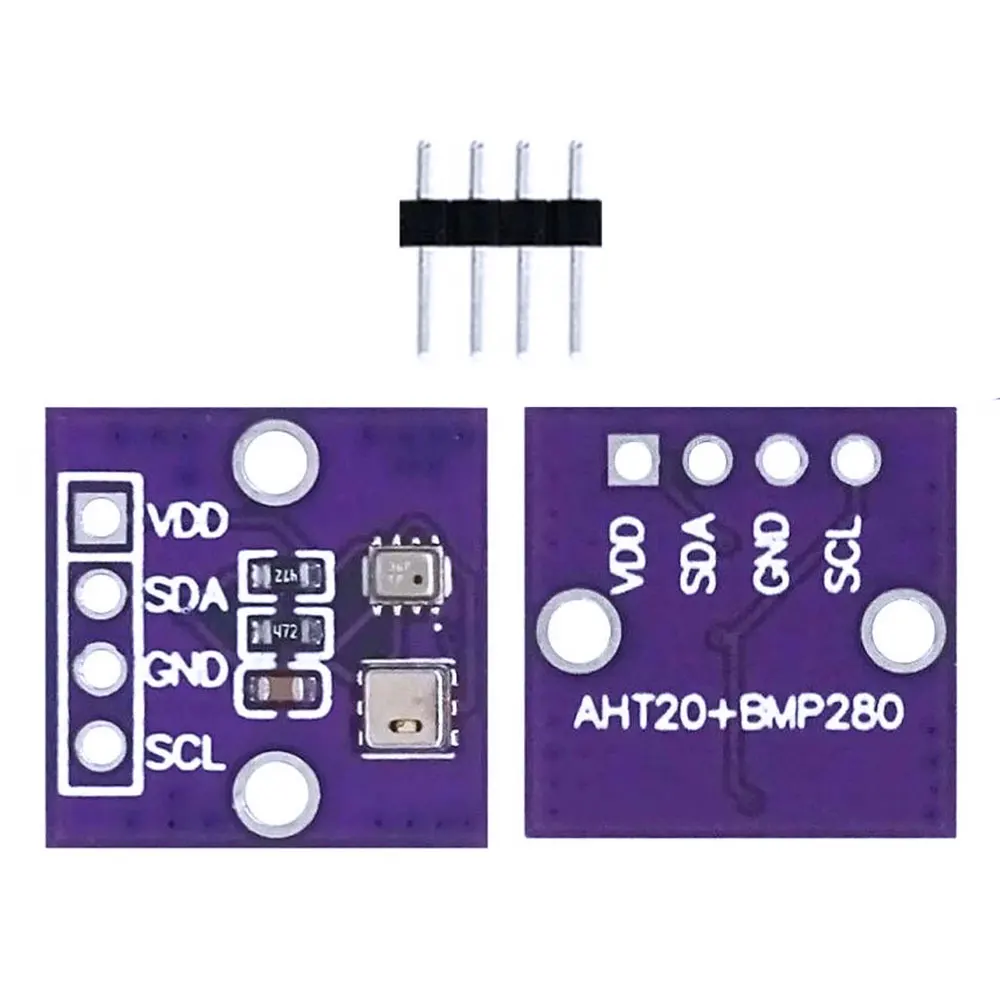 AHT20+BMP280 Temperature Humidity Air Pressure Module High-precision Digital Temperature Humidity and Air Pressure Sensor