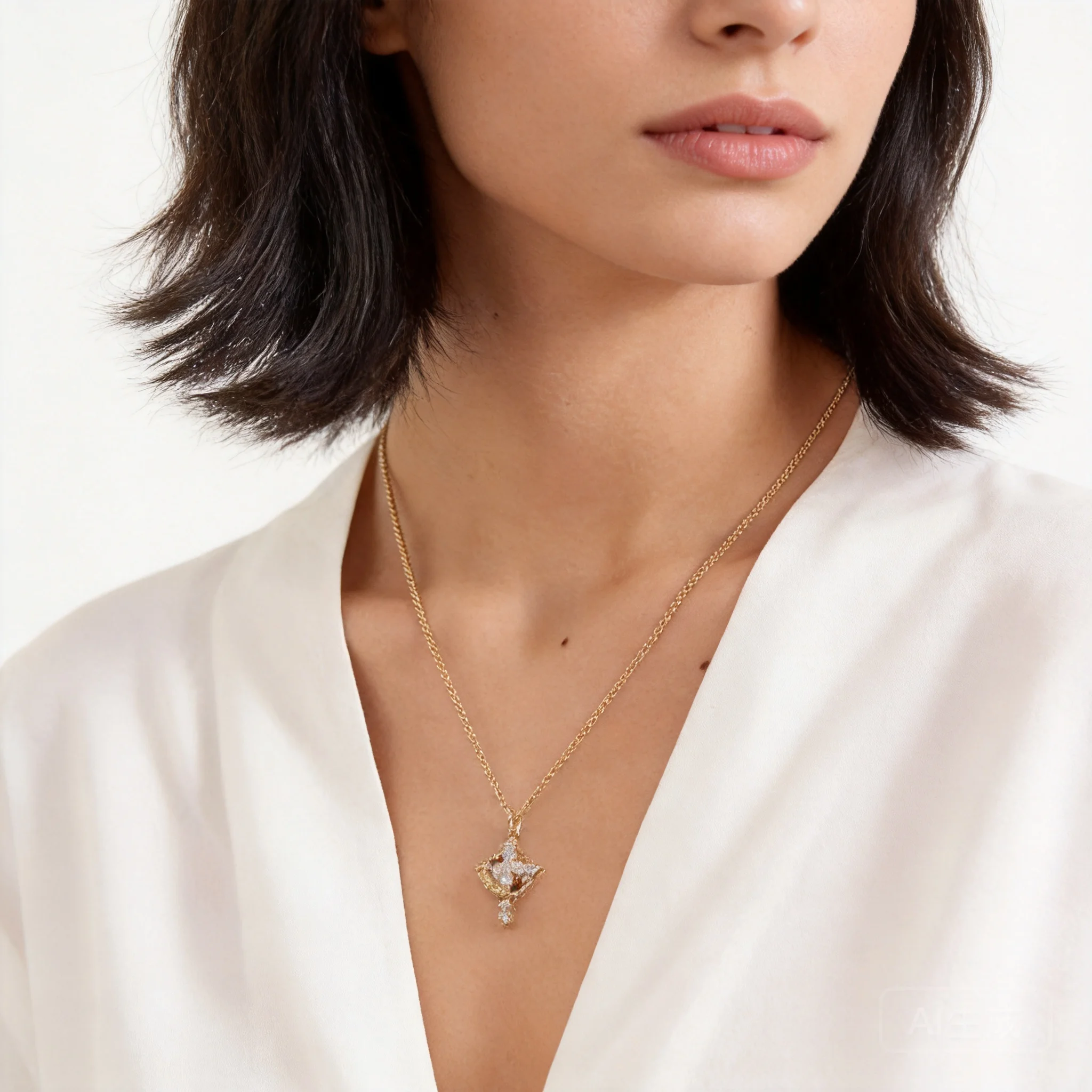 

Lucky Rotatable Crown Cross Pendant Necklace For Women Tarnish Free Copper Gold Plated Fashion Light Luxury Good Fortune Blessin