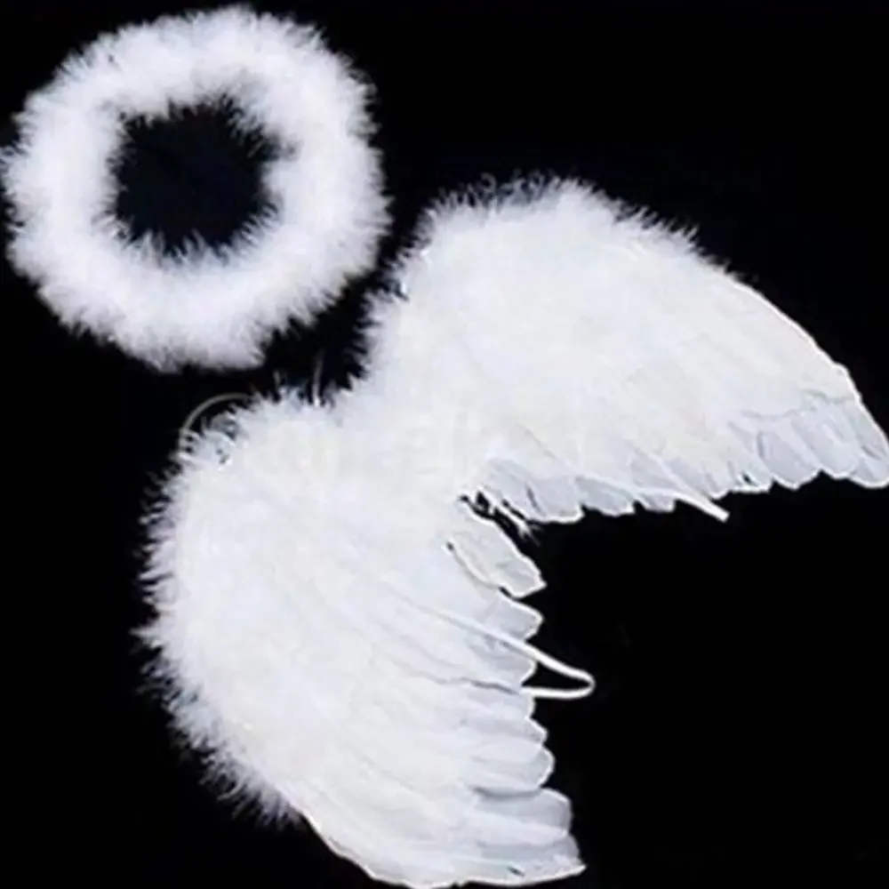 

Cute Sales Prop Wings Baby Party and White For Feather Decoration