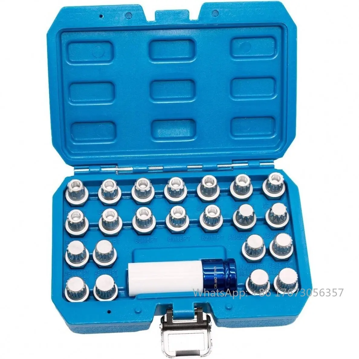 

21pcs Master Wheel Lock Nut Removal Tool Key Locking Wheel Nut Key Set For BMW