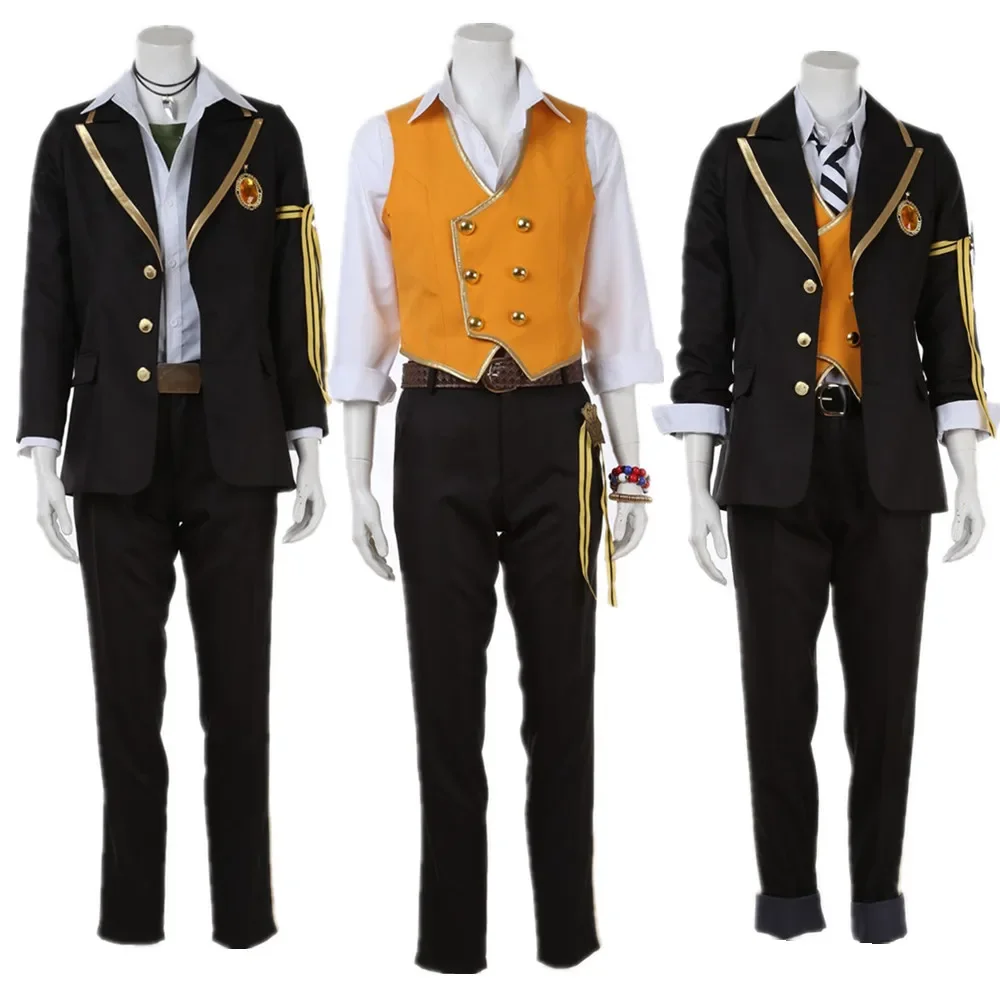 

Game Twisted-Wonderland Savanaclaw Jack Leona Ruggie Uniform Cosplay Costume