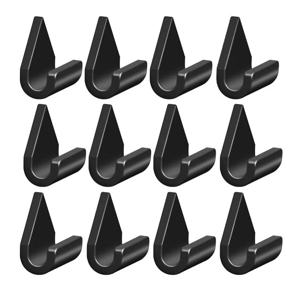 

6/12PCS No Trace Car Cable Clip Invisible Universal Fixing Clip Wear Resistant Multi-Functional Cord Winder Dashboards