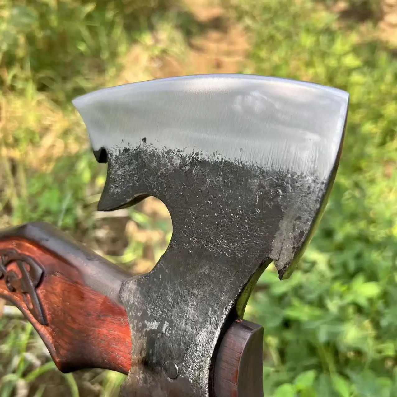 عالية الجودة منحوتة الشمال متعددة الوظائف التكتيكية الفأس المحمولة التخييم الجبلية بقاء الحطب تقسيم EDC أداة اليد