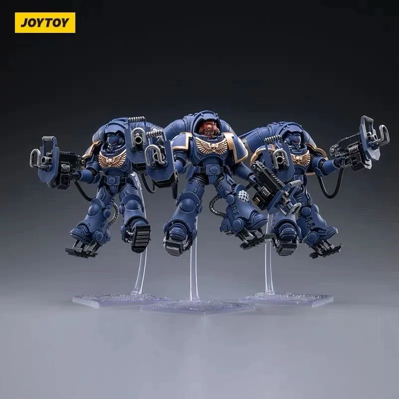 In Stock Original JOYTOY 40K 1/18 Ultramarines Primaris Inceptors Action Figure Robot Action Model Art Collection Toy Gift ﻿