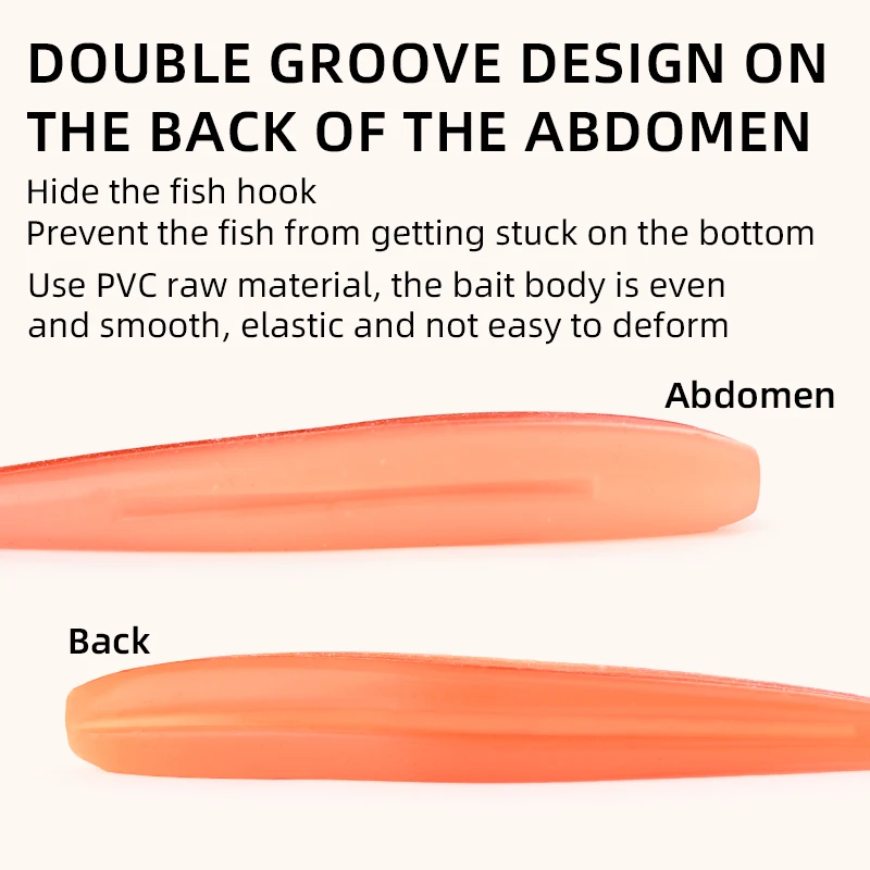 Meredith Easy Shiner vinilo para carpa y lubina – movimiento realista - imagen 3