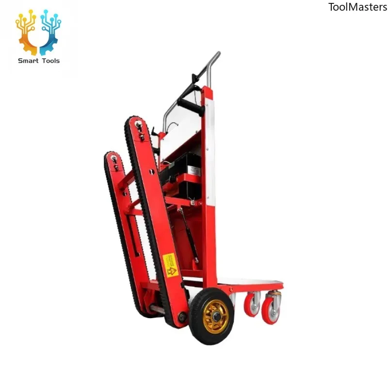 

【Hot Sale】High-Speed Four-Wheel Electric Foldable Steel Platform Stair Climber 300kg Capacity OEM 800W Motor Tools & Storage