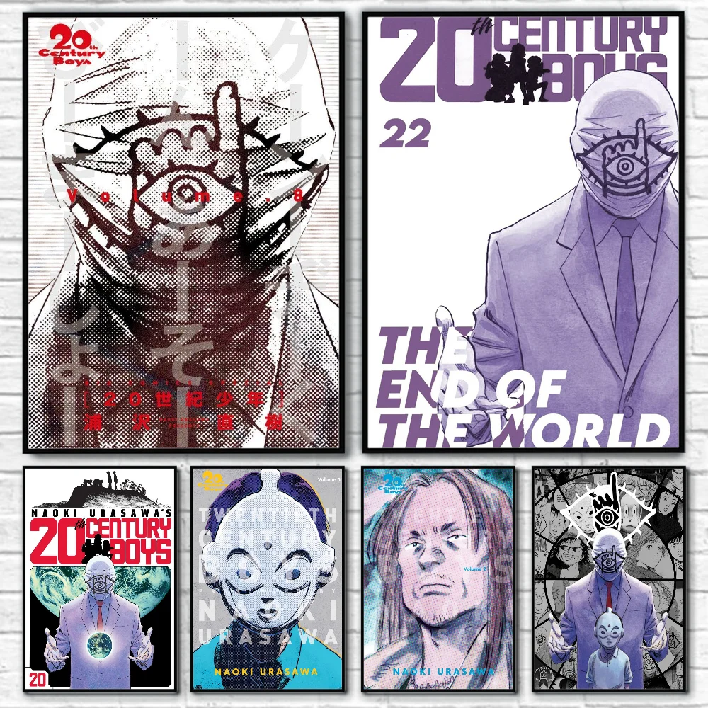 Póster de anime Popular del siglo XX para niños, arte de pared de alta calidad para el hogar, oficina, dormitorio, sala de estar, pasillo, Bar, Idea de regalo perfecta