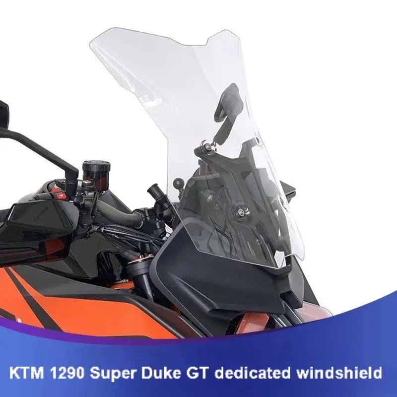 

Для KM 1290 SUPERDUKE Super Duke GT 2019-2023 мотоциклетный туристический спортивный козырек на лобовое стекло дефлектор 2020 2021 2022-23