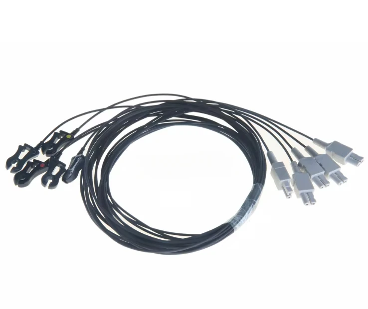 

Carbon Fiber 5-Lead Cable Grabber Individual Leadwire for Efficient Supervising Medical Consumable Product