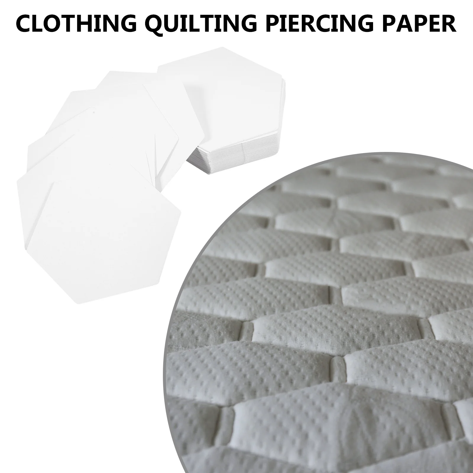 

300Pcs Quilting Piercing Papers Easy to Use Needle-Friendly Templates for Sewing Crafts DIY Hand Decoration Long-Lasting Utility