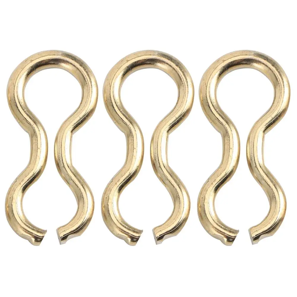 100/300pcs Brass Sinker Eyelets for Carp Fishing - Mould Loops & Screw Eye Accessories