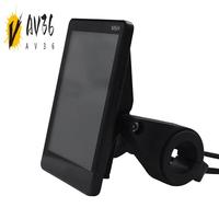 AV36-M6H Electric Bike LCD Display Meter+36V 350W Sine Wave Controller Black ABS Universal LCD Panel Screen For Electric Scooter