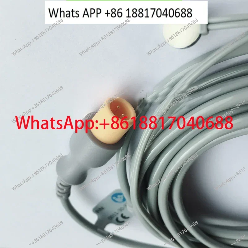 Sonda de temperatura de piel para adultos reutilizable MR403B Original de 2 pines 0011-30-37393 para T5/T6/T8/ipm9800/ipm10/ipm8