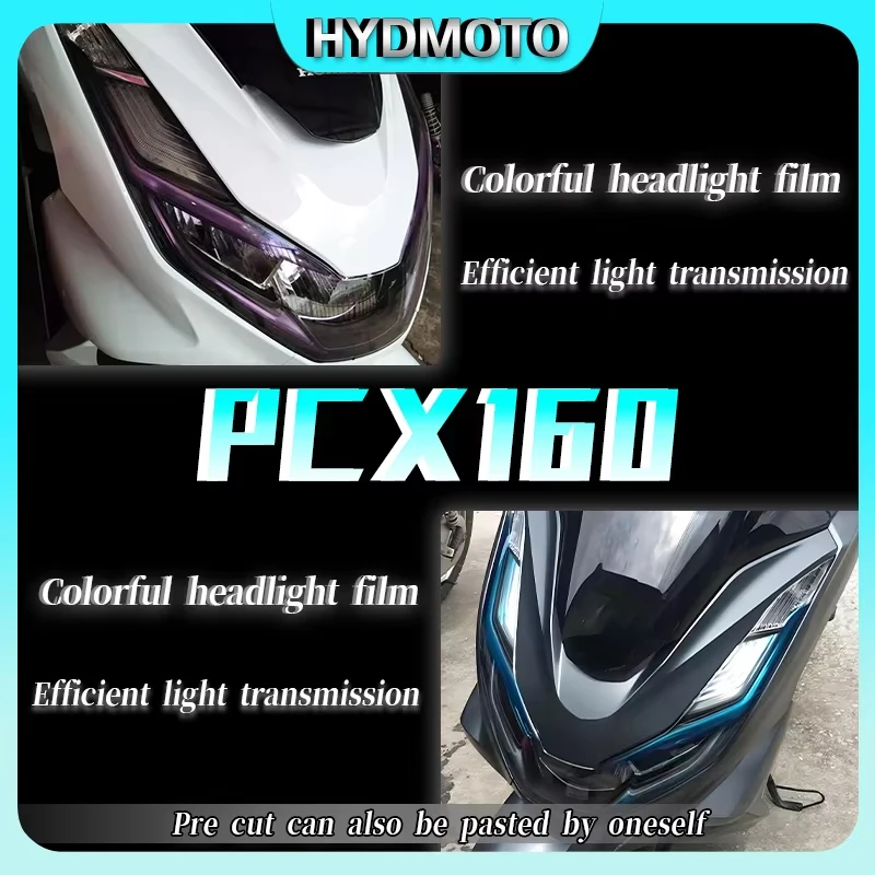 

For Honda PCX160 PCX 160 2021-2024 Motorcycle Cluster Scratch Protection Film headlight Protector accessories