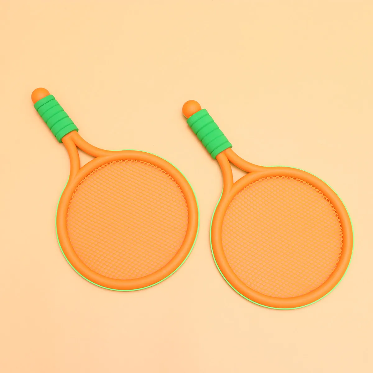 

Набор детских ракеток для бадминтона: компактный размер, безопасный материал, для игр на улице, реалистичные игровые впечатления, развитие реакции и общение с родителями