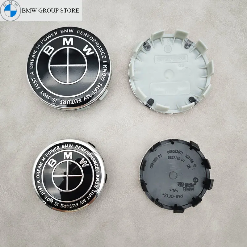 BMW GROUP 4Pcs 56MM 68MM Car Wheel Center Caps Emblem For BMW M5 E39 E83 E87 E88 E89 E90 F32 F33 F36 G07 G11 G12 G22 G23 G26 G20