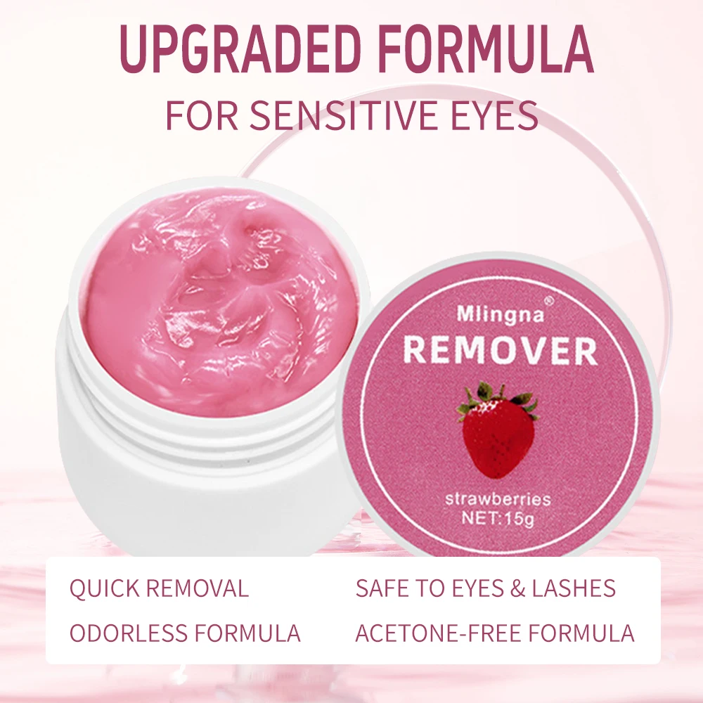 15g Wimpern Kleber Lash Extensions Entferner Creme Korea Professionelle Make-Up Werkzeuge Lash Kleber Entferner Creme für Wimpern Verlängerung – Detail 4