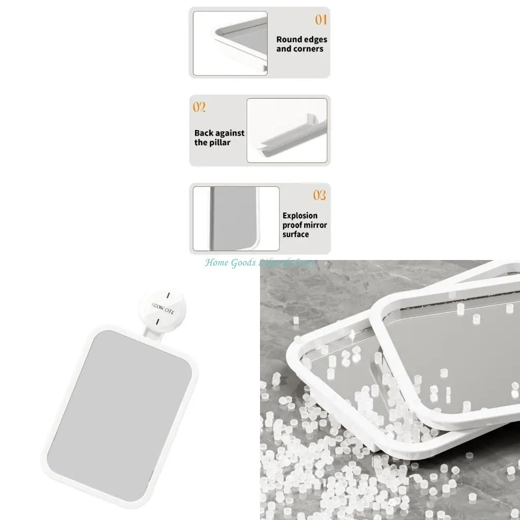 

E74E красота косметическое зеркало в ванной комнате на стене бритье зеркала ванной комнаты аксессуар