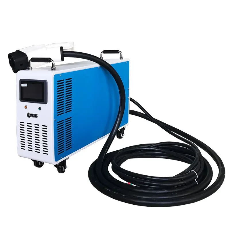 Max Power Factory Wholesale DC Portable EV Charger 7kw15kw20kw30kw40kw60kw Ccs2 Fast EV Charging Station For Electric Vehicle