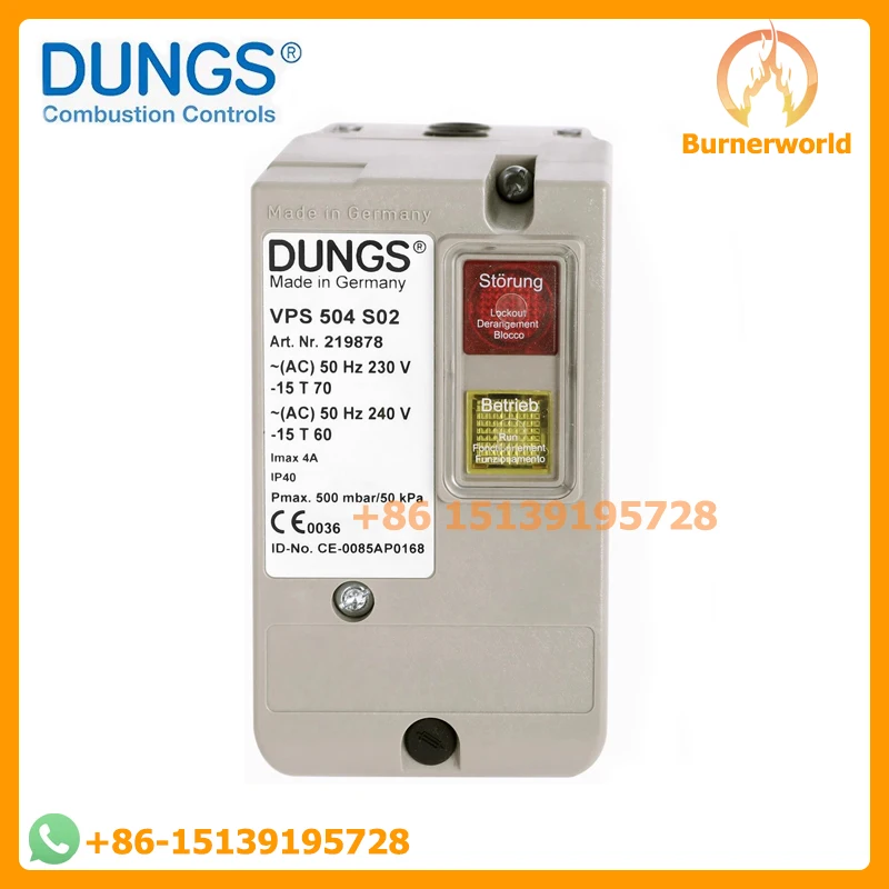 

Dungs VPS504S02 VPS502S04 Leak Detection Device Leak Detector Leak Detection Program Controller