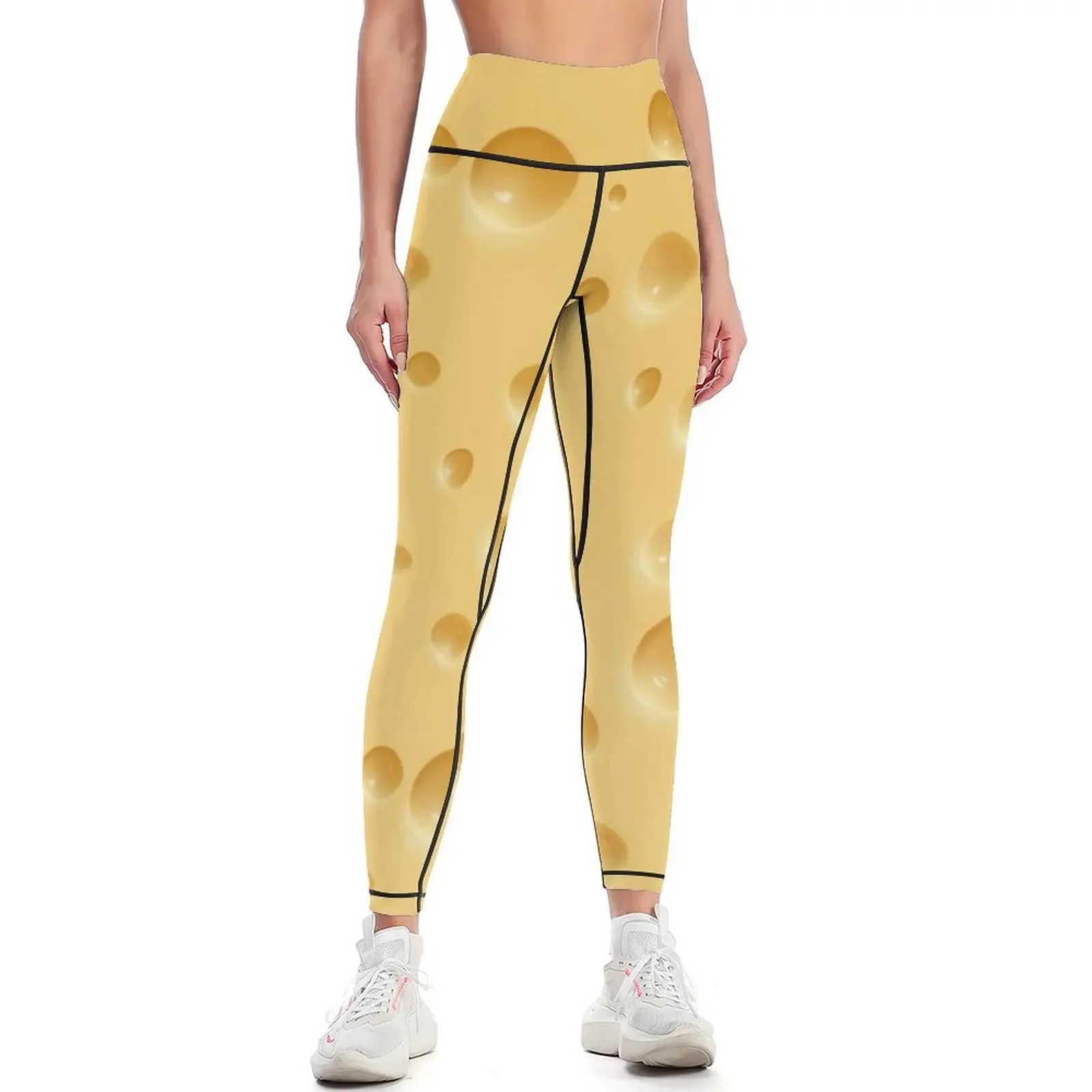 

cheese Leggings high waist Pants sport Women's trousers Sports pants woman Womens Leggings