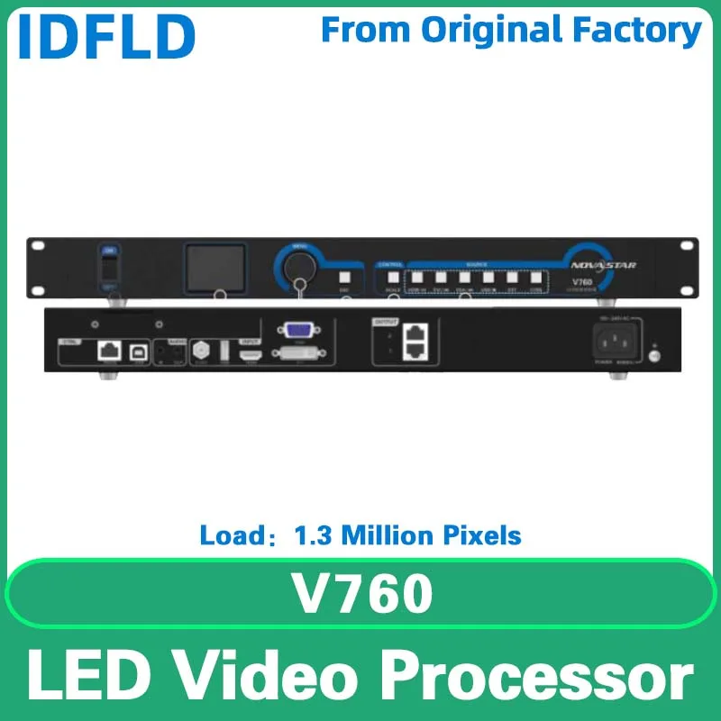 Novastar V760 Full Color Video Wall Controller LED Panel Pixel Display LED Display Screen Video Processor HDMI DVI VGA Input