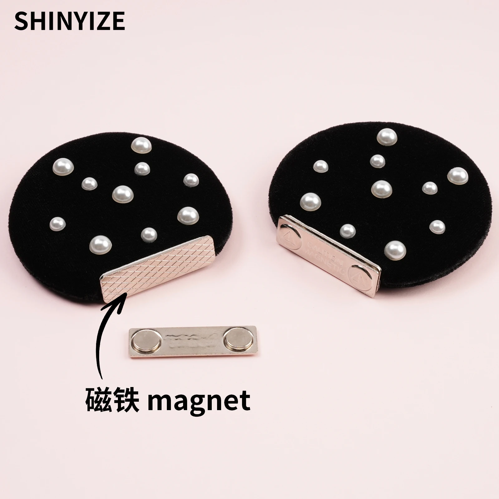 1 Par de Accesorios para el Cabello con Orejas de Mickey y Minnie Mouse, Accesorios Magnéticos Creativos para el Cabello, Divertidos Accesorios Personalizados de Dibujos Animados