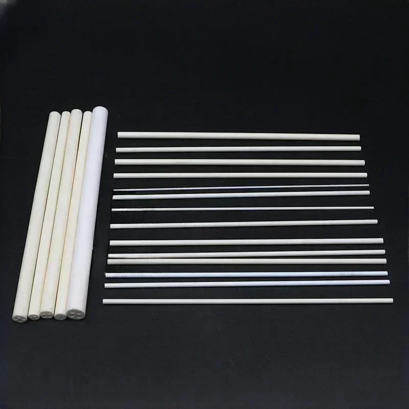 Customized 5pcs Four Hole 99 95 Alumina Ceramic Tube Core Insulation Aluminum Oxide Protective Sleeve 250mm
