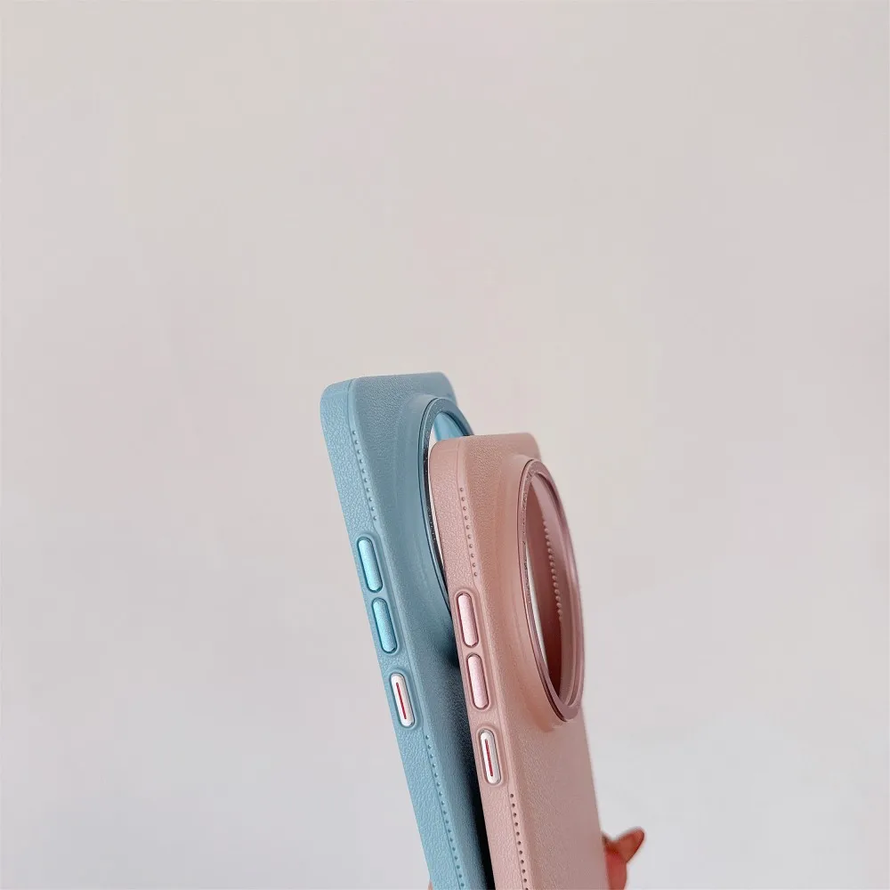 For VIVO X200 Pro Case Hard Lichee Pattern Matte Slim Protective Back Cover Case For VIVO X200 Pro Mini Full Cover Phone Shell
