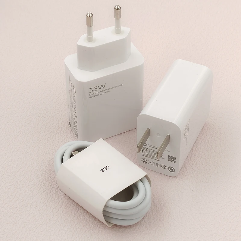 Original Xiaomi Mi 14 13 Ultra 12s 11 10 Pro 33W Charger Tubo Fast Charge EU US Adapter 6A Type C Ca