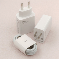 Original Xiaomi Mi 14 13 Ultra 12s 11 10 Pro 33W Charger Tubo Fast Charge EU US Adapter 6A Type C Cable For Redmi Note 12 13 Pro