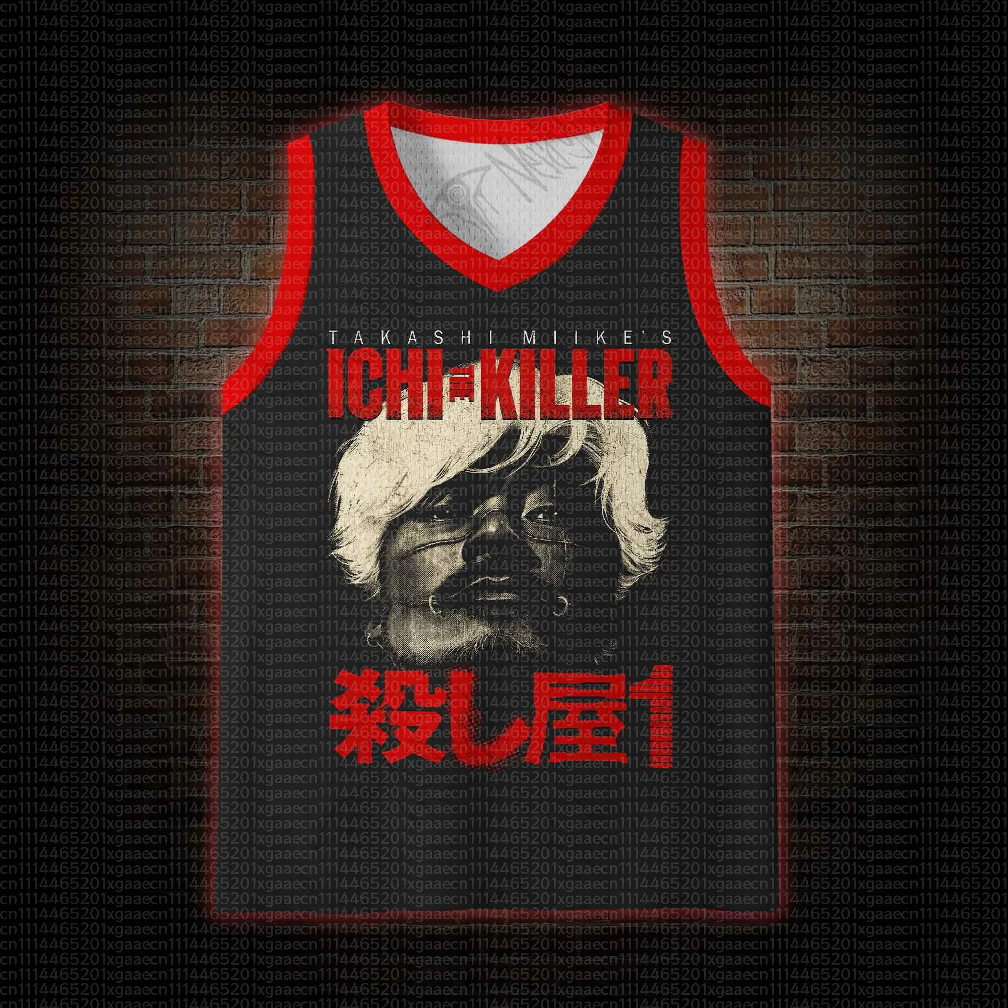 

2026 New Movie Sports Fashion Adult and Children V-neck Vest Street View Clothing Gothic Horror Fan Gift