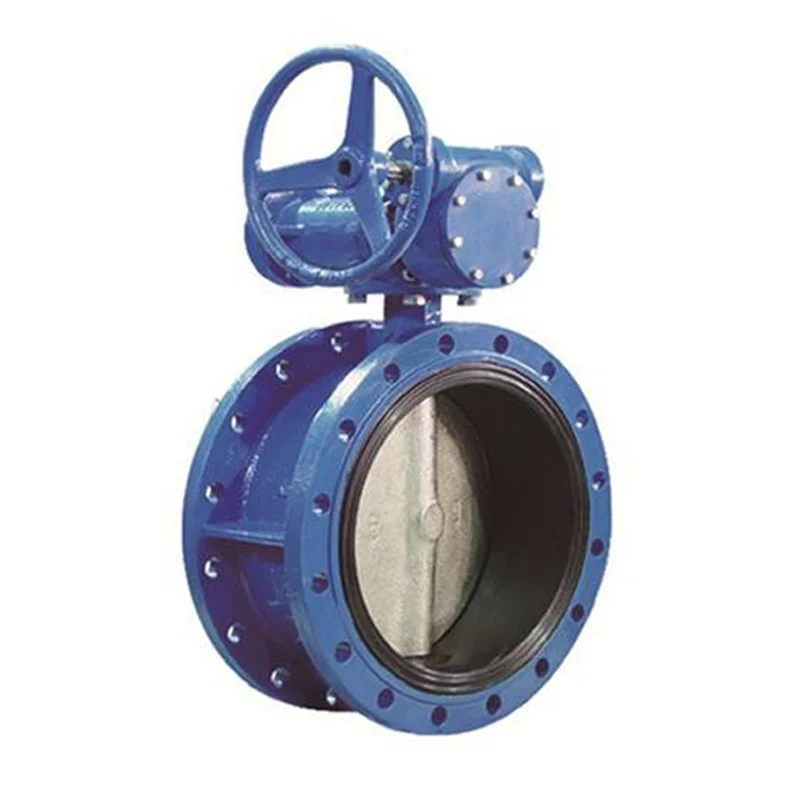 Customizable DN400 Double Flange Pn16 Di Body 16 Inch Water Oil Ball Ink Cast Iron Medium D41 Butterfly Valve