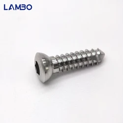 10pcs Veterinaria 3.5mm SS Self-tapping Hexagon Cortical Screws Veterinary Orthopedic Implants Surgical Instruments Pet Products