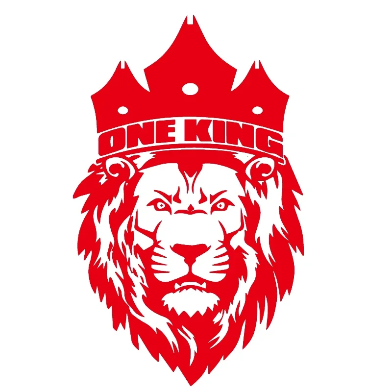 Lion Car Stickers Window Decal PVC Art Pattern Body Waterproof 15cm*15cm image 3