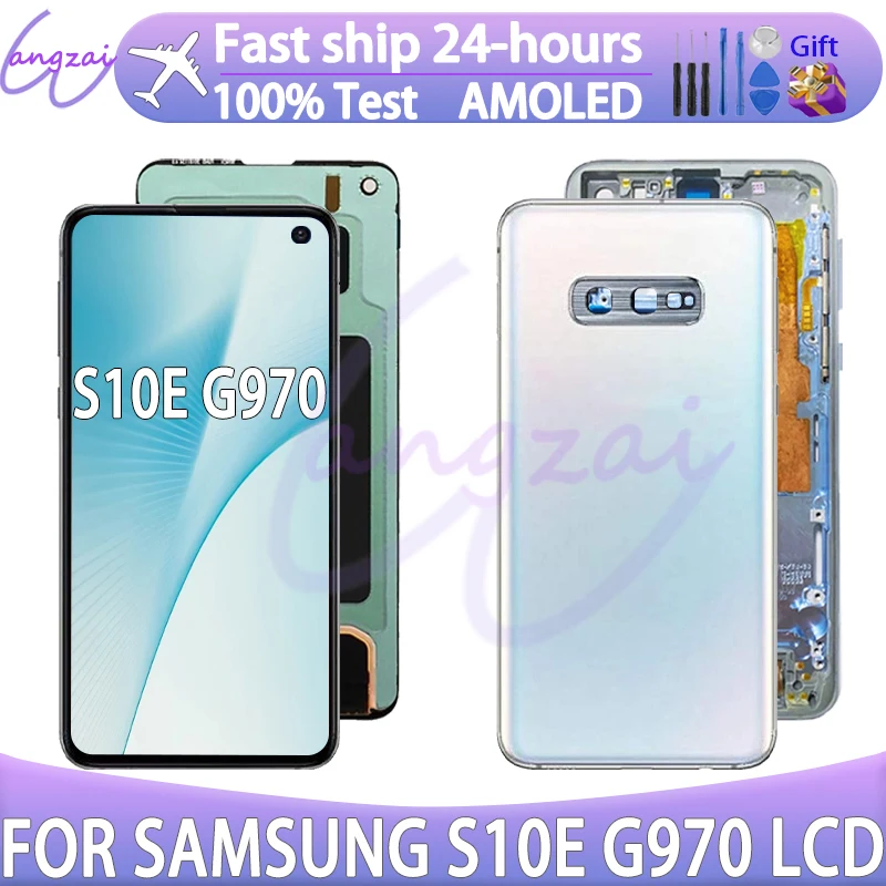 5.8'' AAA+ AMOLED For Samsung Galaxy S10e For Ori G970f G970u G970w G970 Lcd Display Touch Screen Digitizer Assembly Replacement