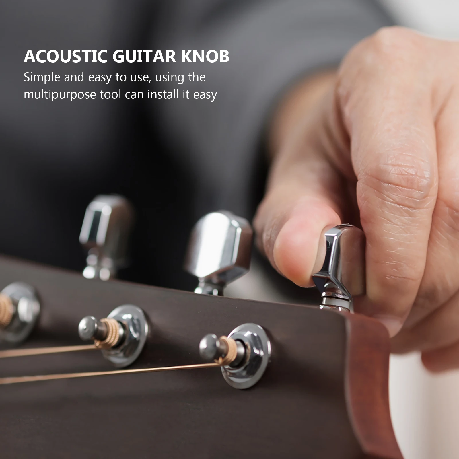 

Guitar Knob Acoustic Tuning Peg Turner Keys Replace Machine Head Pegs Accessories