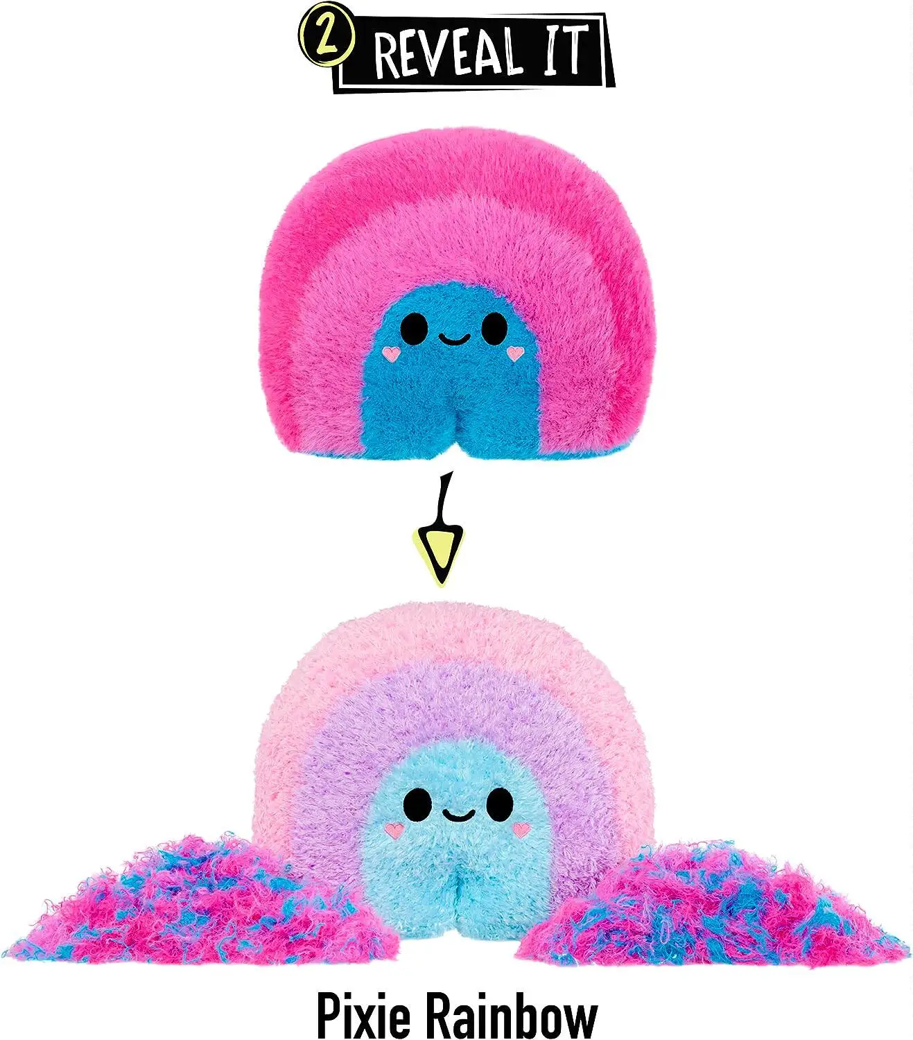 Fluffie Stuffiez Minis Plush Toy Squishy Mystery Box Tear Reveal Surprise Stress Relief Fidget Toy for Kids Birthday Gifts