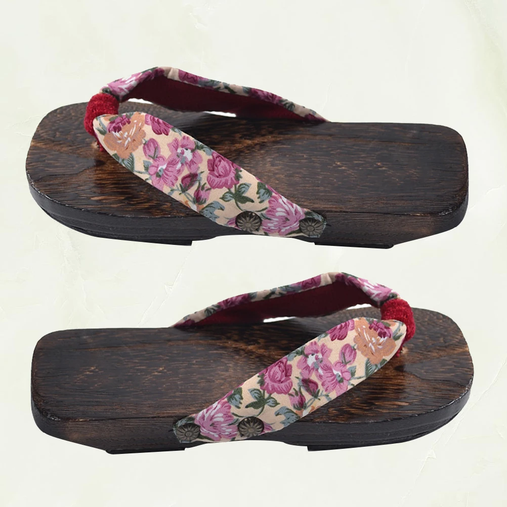 

Children Clogs Baby Slippers Toddler Bamboo Photo Kids Slides Girls Fashionable Chinese Cultural Premium Material Soft