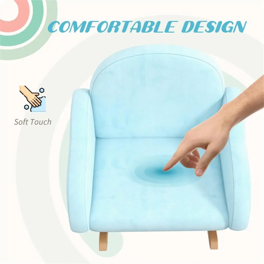 

Kids Plush Rocker Armchair - Cozy & Fun Seating for Children Shipping Only)
