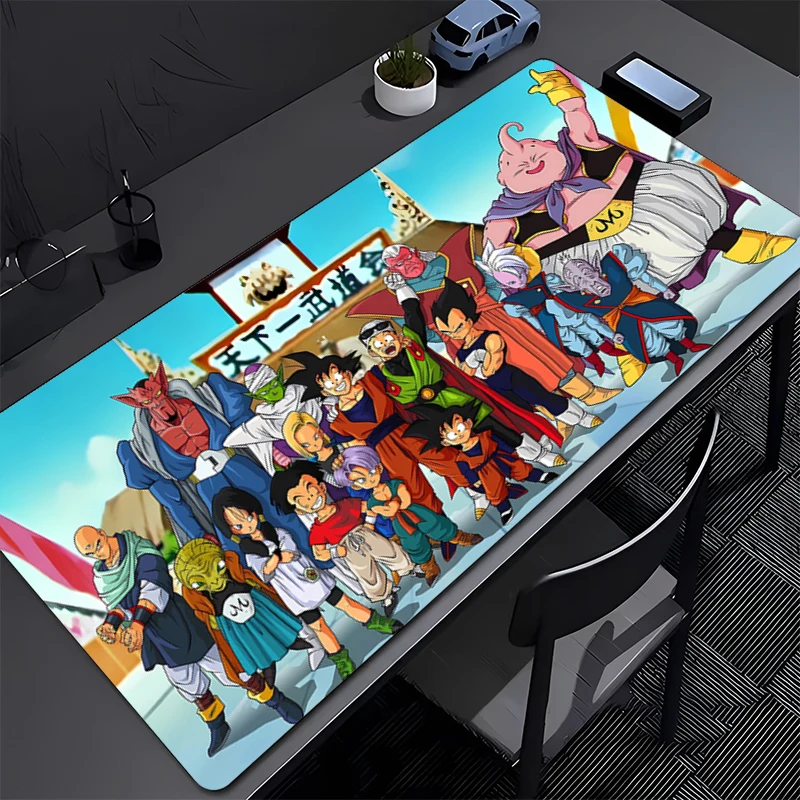 

Gaming Mousepad Dragon Ball Anime Mouse Mat Office Gamer Computer Mouse Pad HD Print Large Desk Mat PC carpet HD Anime Mousepad
