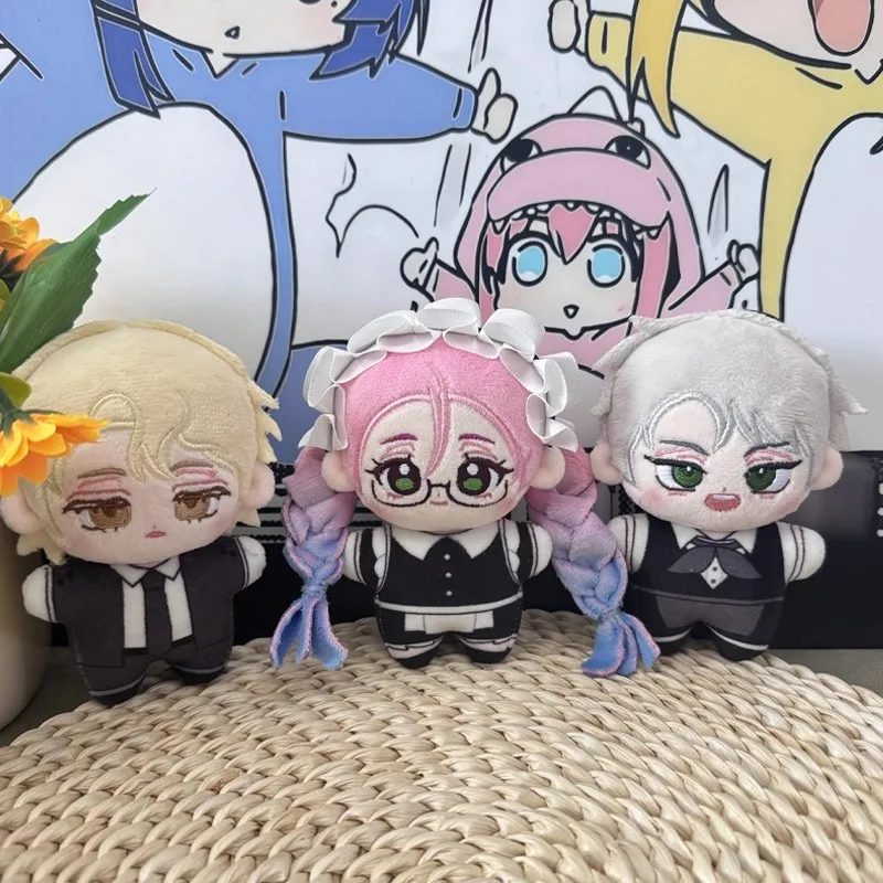 10 cm Anime ALIEN STAGE Bambole di peluche Portachiavi Till Luka Bambole di pezza Ciondolo Mizi Giocattoli di peluche Bambini Compleanno Halloween XAMS Regalo