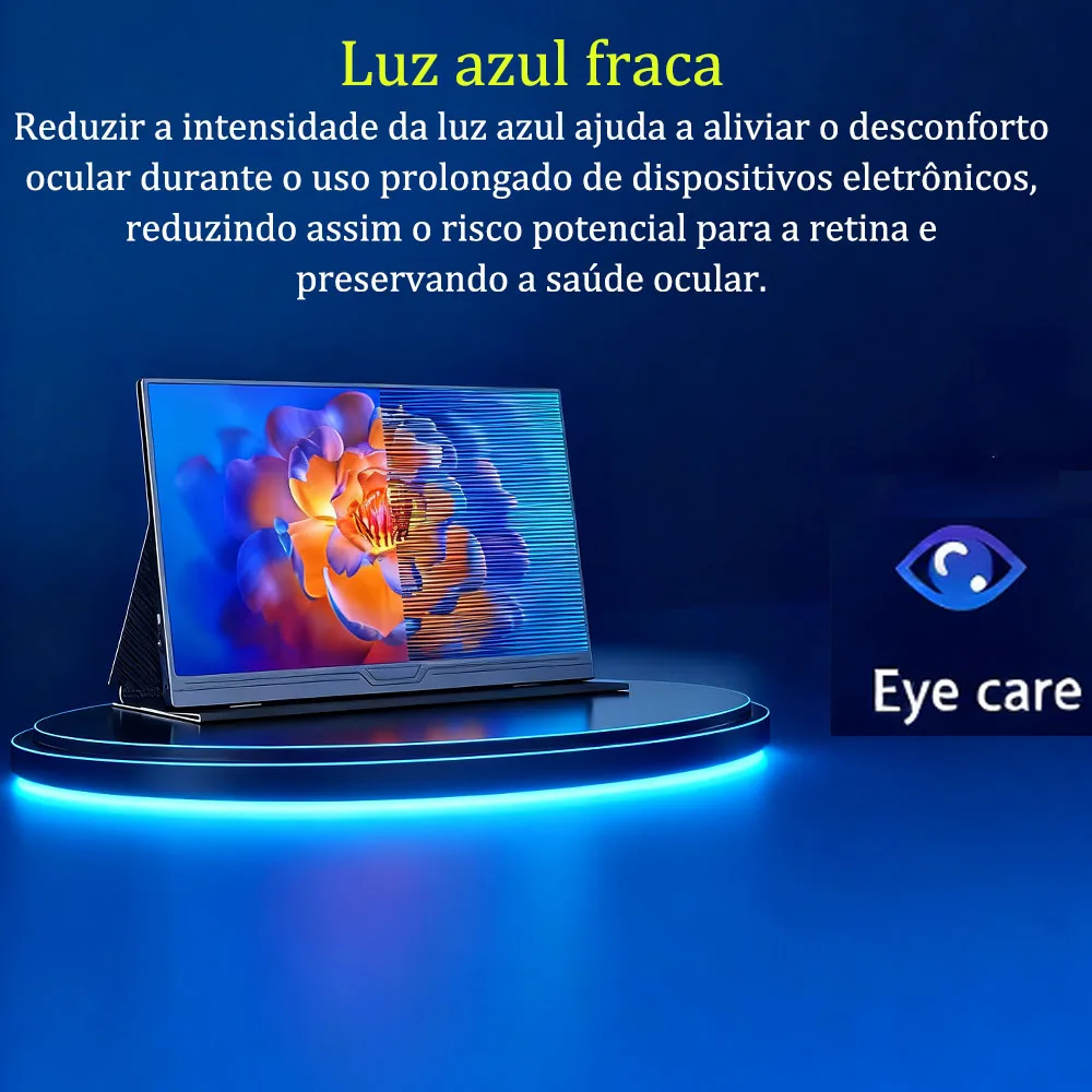 شاشة Hoesd.a مقاس 15.6 بوصة تعمل باللمس 300Nits FHD IPS شاشة تعمل باللمس USB-C HDMI شاشة عرض الألعاب للكمبيوتر/الكمبيوتر المحمول/الكمبيوتر الصغير/الهاتف #6