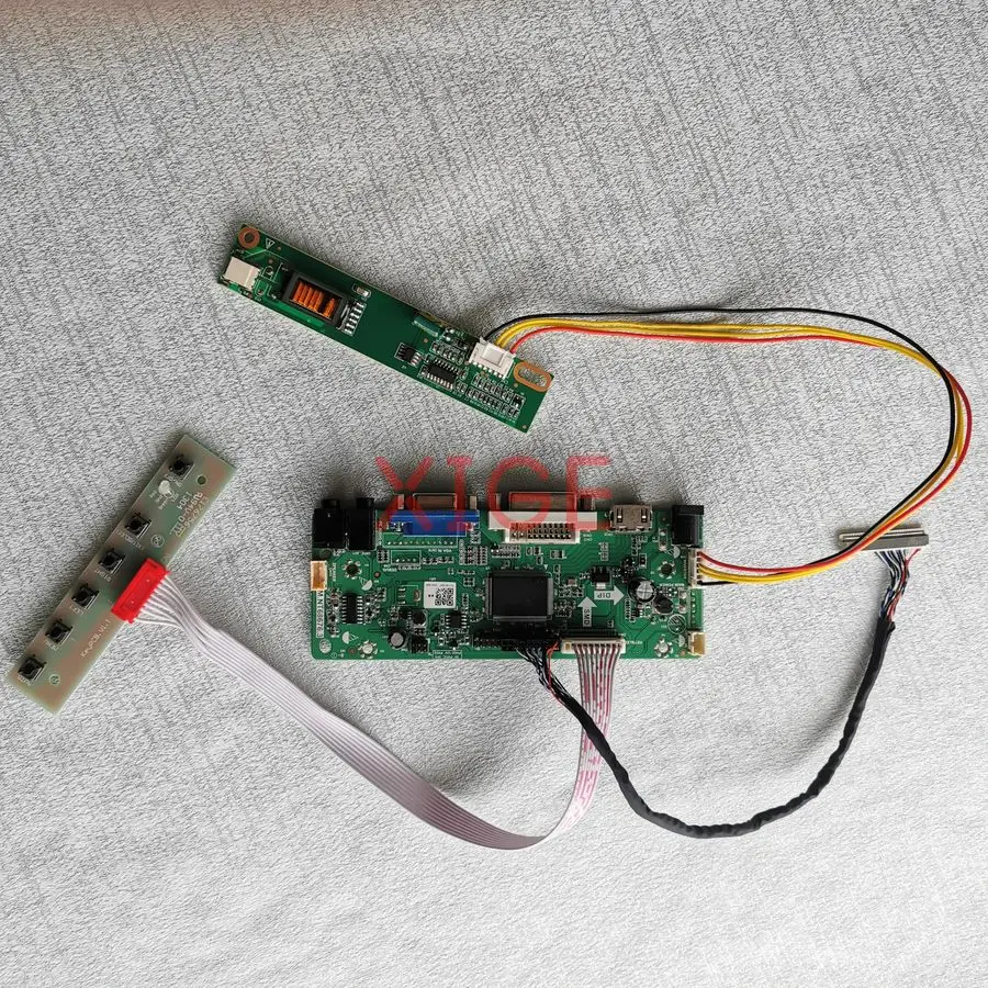 ل TX38D81VC1CA N150X2 N150X3 N150X6 LCD مصفوفة تحكم محرك مجلس لتقوم بها بنفسك عدة LVDS-30Pin HDMI + DVI + VGA 1024x768 1024*768 1-CCFL